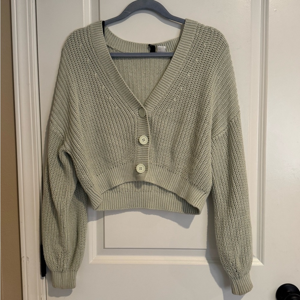 Mint Knit Cardigan